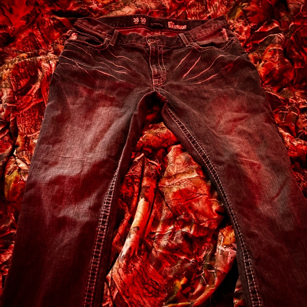 Clean Y2K style jeans